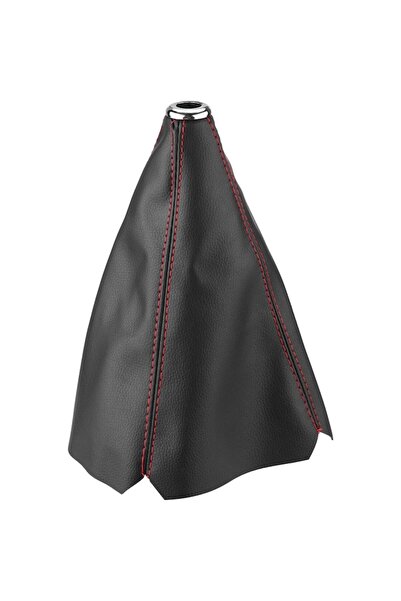 General Store Gear Shift Cover, General Store, leather, black with red stitching