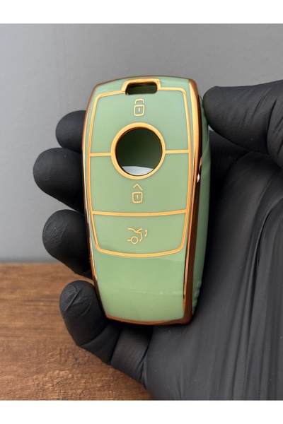 Mavi Keys حافظة مفاتيح من السيليكون متوافقة مع مرسيدس C، E، S، G Class AMG Sm...