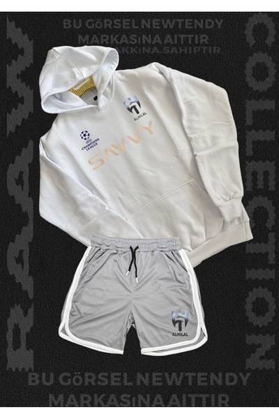 Minikelya Unisex Sports Set Inspired by Al Hilal |   Sports Set for Both Sexes Inspired by the Crescent – Limited Edition