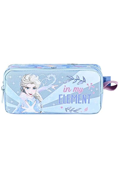 Frocx Frozen Elsa Desenli Mavi Kalem Kutusu OTTO.49116