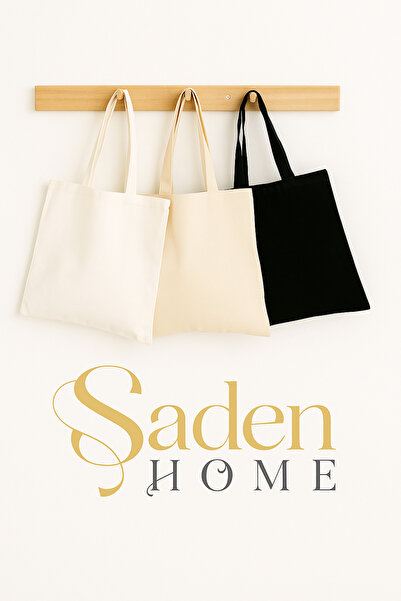 SADEN HOME حقيبة من قماش اللحم الطبيعي، قماش أمريكي، ثلاثة ألوان