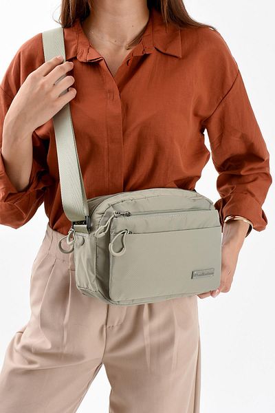 571 Collections Çanta Ultra Light Stylish and Waterproof Medium Size Shoulder, Hand Bag Mink Model: (571-13-9Q)