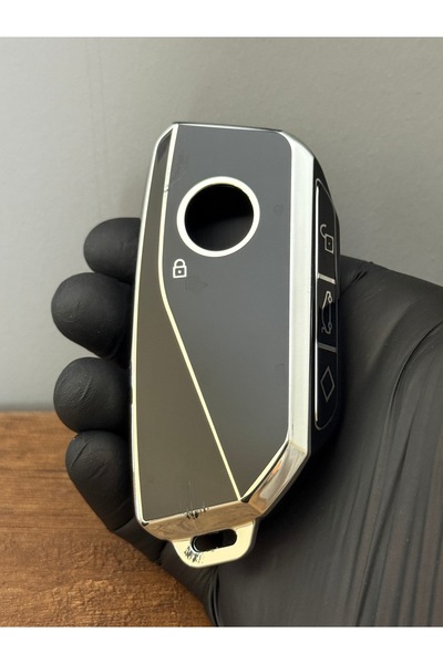 Mavi Keys Pentru BMW 2022+ Ix I4 X7 X6 X5 X1 IX1 X4M Carcasă nouă cu 4 butoane Husă de protecție pentru telecomandă din silicon Negru Argintiu