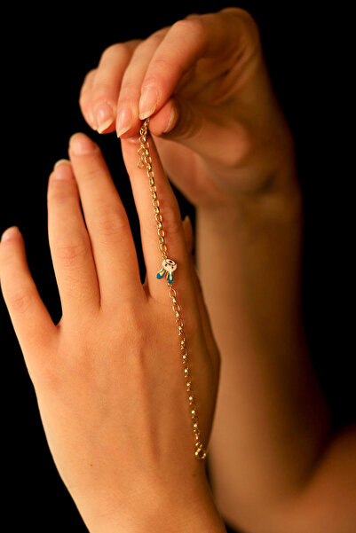 GÜLENLER ALTIN 14 Ayar Altın Tavşanlı Bebek Künye