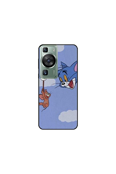 Atlas Husa personalizata si Folie de Silicon Huawei P60 Pro, Tom and Jerry #1...