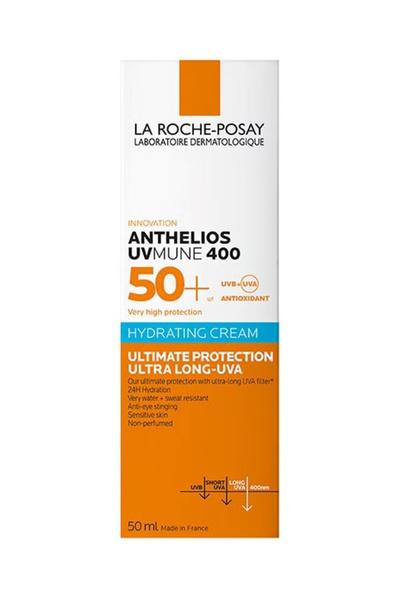 La Roche Posay كريم مرطب من لا روش بوزيه أنثيليوس يو في مون 400 بعامل حماية م...