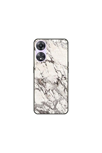 Atlas Husa personalizata si Folie de Silicon Huawei P50, White Marble, multicolor, S1D1M0325