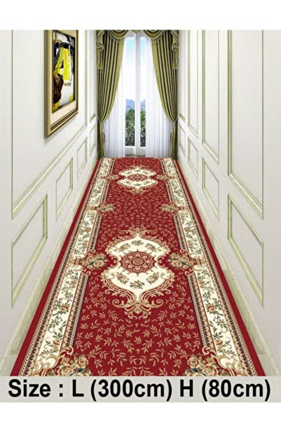 Raffine Luxurious Modern Washable Soft Fluffy Entryway Rug 300x80 cm