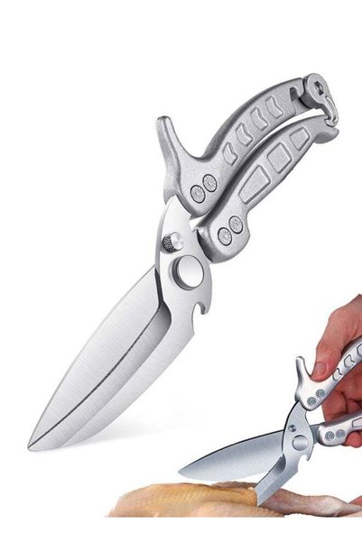 Generic Heavy Duty Poultry Shears Kitchen Shears, Stainless Steel Meat Cuttin...