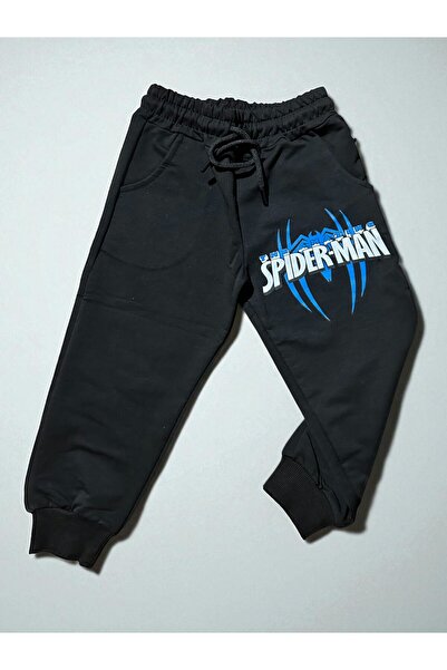 Patriko ERKEK ÇOCUK POPÜLER KARAKTERLİ ÖRÜMCEK YENİ SEZON 2 İPLİK LİKRALI ALT ÜST EŞOFMAN TAKIM