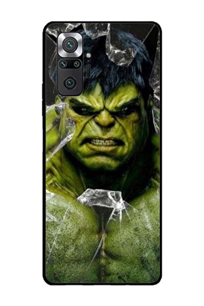 Atlas Персонализиран калъф и силиконов филм за Xiaomi Redmi Note 10 Pro, Hulk...