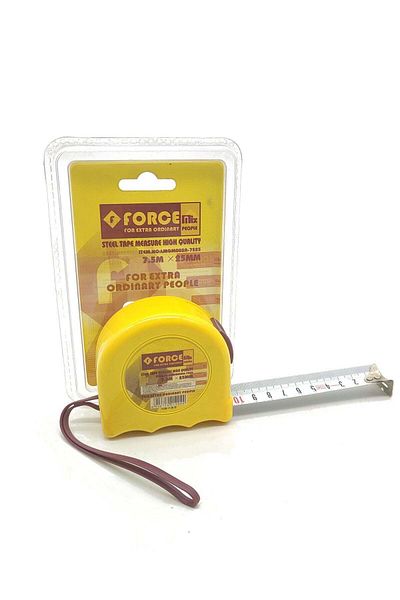 Force Measuring Tape 3m x 16mm Yellow