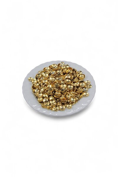 Serhat Aksesuar ve El İşçilik ترتر ذهبي مقوس بفتحة مزدوجة 8 ملم (30 جرام 125 ...