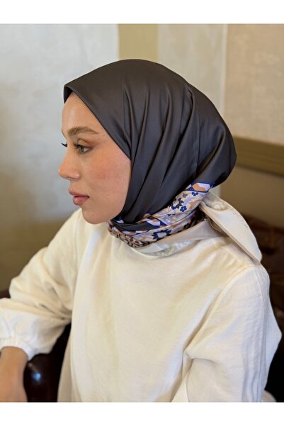 Modakaşmir Φουλάρι με μοτίβο Leoflora Twill