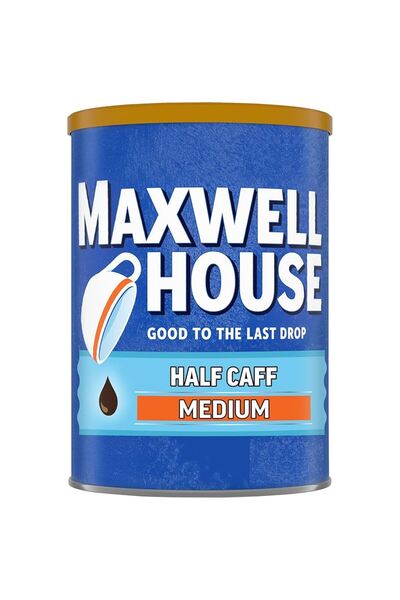 Maxwell House Maxwell House Medium Roast Ground Coffee, Semi-Caffeinated - 11 oz (311 g)