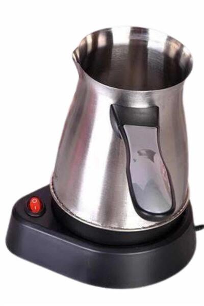 Clevora Electric Coffee Pot 800 Watt Stainless Steel Turkish Coffee Machine with Handle