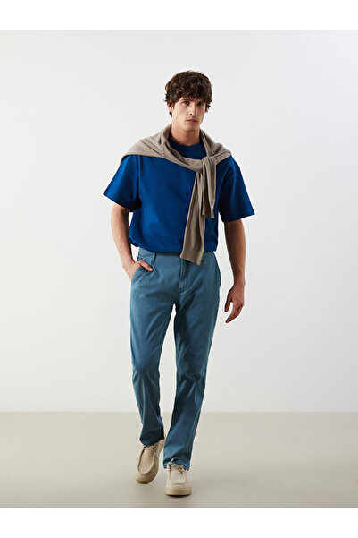 LC Waikiki Ανδρικό τζιν παντελόνι Green 880 Chino Fit