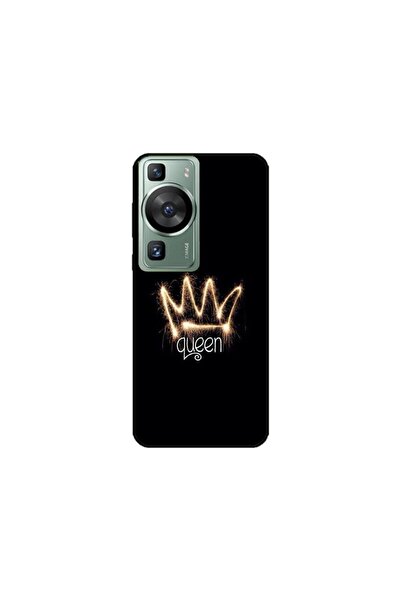 Atlas Husa personalizata si Folie de Silicon Huawei P60 Pro, Queen, multicolo...