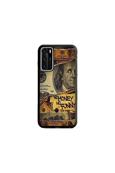 Atlas Husa personalizata si Folie de Silicon Huawei P40 Pro, No Money No Funn...