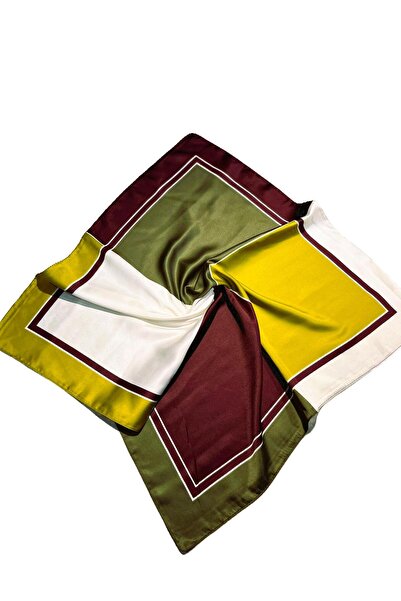 Bandana-Fular 55x55 Color Blocking Desenli
