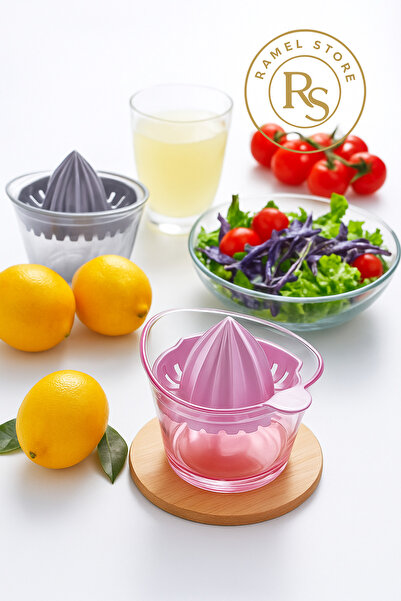 ATG4X4 Ramel Store Şeffaf Mika Limon ve Narenciye Sıkacağı – Pratik ve Dayanıklı Mutfak Ürünü