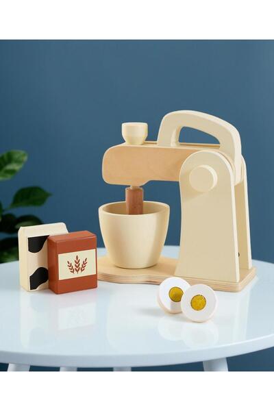 Fab N Funky Kids Activity Kitchen Set, Pretend Play, 3 Years+, 25 x 21 x 10 cm, White - 6 Pieces