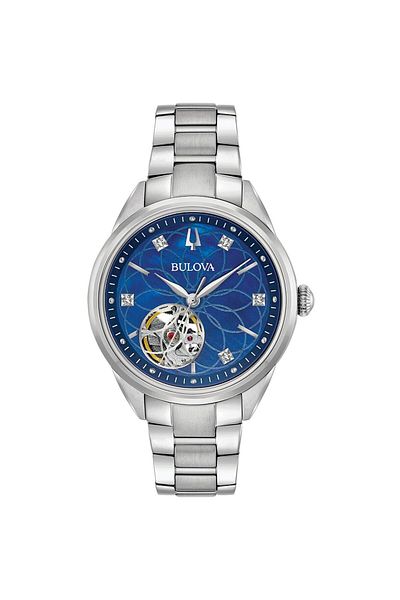 Bulova Ladies Watch 96P191, Automatic, 34mm, 3ATM