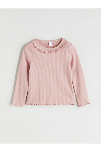 LC Waikiki Quality Parts from Celebi Store |   Crew Neck Basic Girl's T-Shirt