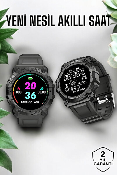 UCUZTEKNO Bluetooth 5.0 Destekli Çok Fonksiyonlu Yeni Nesil Akıllı Saat
