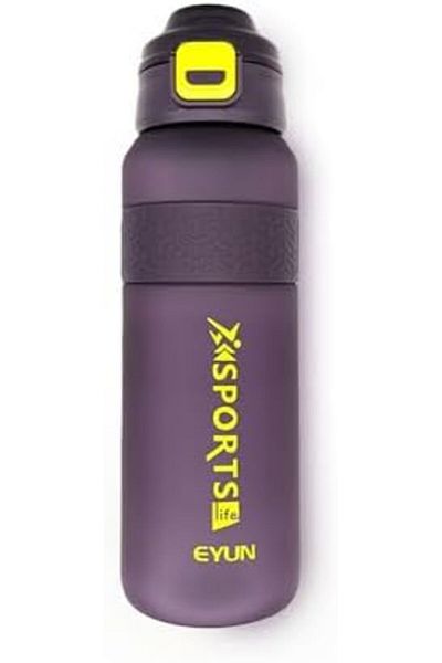 Twisoo Sports Water Bottle - Leak Proof, BPA Free, Hygienic Tritan Plastic and Silicone, 950ml (Purp