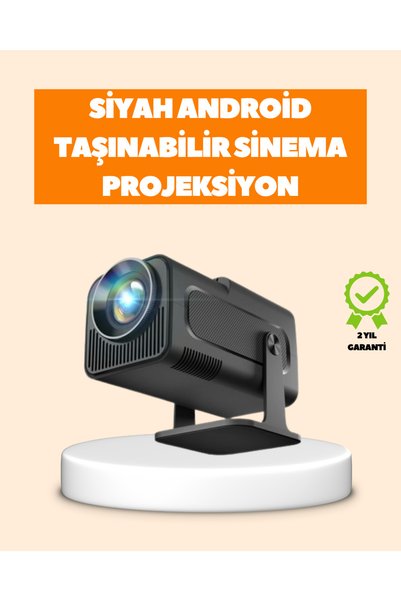 StepCo Otomatik Dikey Düzeltmeli ve Manuel Zoom Fonksiyonlu Akıllı Projektör
