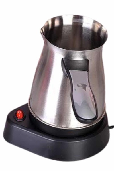 Clevora New Generation Turkish Coffee Machine Coffee Pot Black Gray Wired Practical