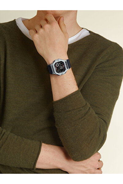 Casio Mens Watch WS-1400H-1BVEF, Quartz, 45mm, 10ATM