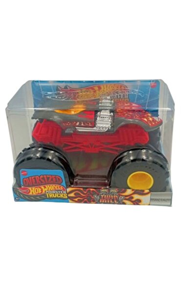 mattel Monster Truck, Hot Wheels, Δίδυμος Μύλος, 1:24, Μαύρο