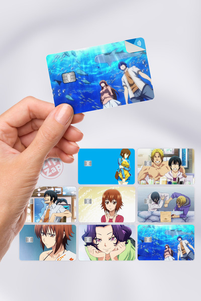 ZipZap Autocolant pentru căptușeală de card Grand Blue Dreaming 8 bucăți