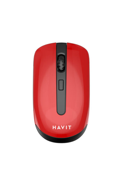 Havit Mouse wireless pentru laptop 800-1600 DPI MS989GT, rosu