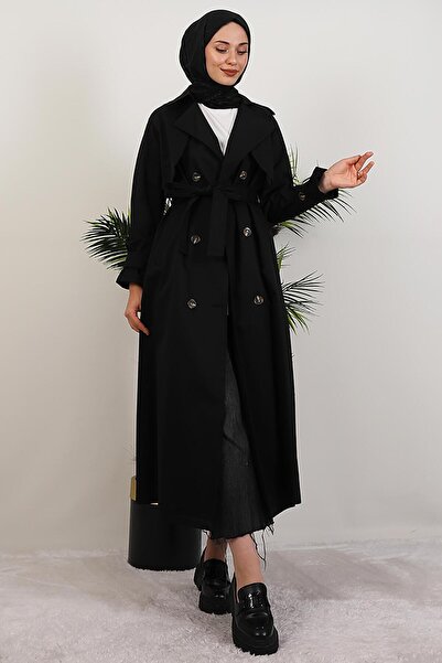 giz astore Beria Trençkot Siyah