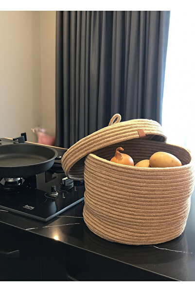 sfb ΦΥΣΙΚΟ ΨΗΤΟ ΙΟΥΤΑΣ 23 Χ 27 ΕΜΠ. ΚΑΛΑΘΙ ΠΑΤΑΤΑΣ ΚΟΝΙΑΚΟΣ ΓΙΑ ΚΟΥΖΙΝΑ ΚΑΙ ΑΠΟΘΗΚΕΥΤΙΚΟ ΟΡΓΑΝΙΣΤΗ ΜΕ ΚΑΠΑΚΙ