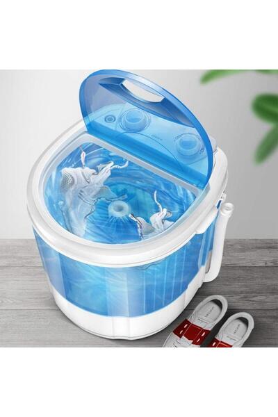 Denx washing machine and shoes