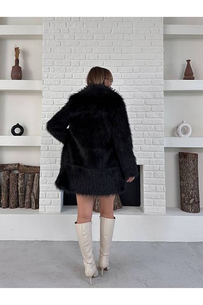 ZF BUTİK Soft Touch Long Inner Lined Premium Fur