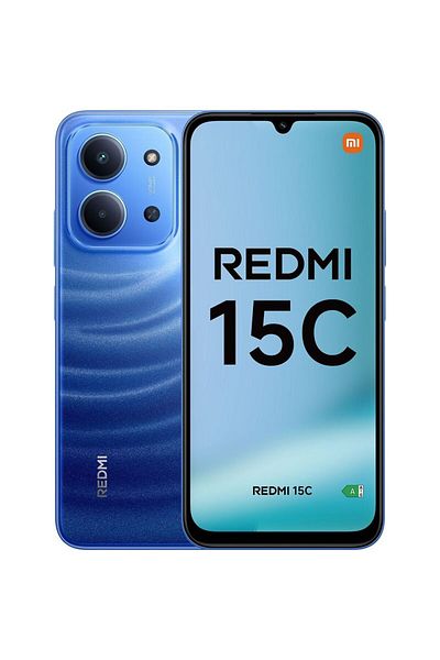 Xiaomi Redmi 15C, 256GB, 4GB RAM, 6.9 HD+, MediaTek Helio G81-Ultra, 6000 mAh, Blue