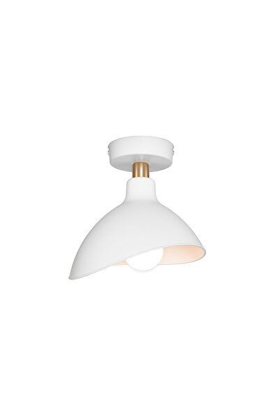 durulight Duruaydınlatma Beyaz Plofonyer Avize Yatak Odası Salon Mutfak Hol Lamba