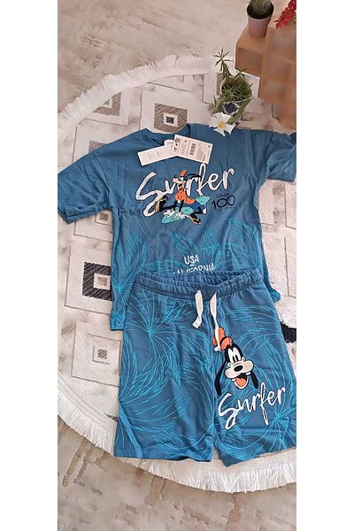 SARE TEKSTİL Children's Surfer Printed Disney Understand Suit