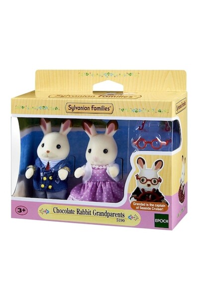 SYLVANIAN FAMILIES Set 2 figurine Sylvanian Families - Iepuraș de ciocolată Bunici