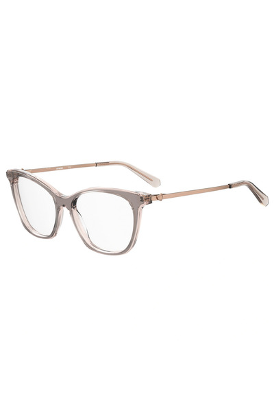 Love Moschino Women's eyeglasses frames Love Moschino MOL579 7HH, Plastic, Grey, 53 mm