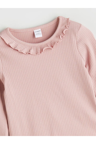 LC Waikiki Quality Parts from Celebi Store |   Crew Neck Basic Girl's T-Shirt