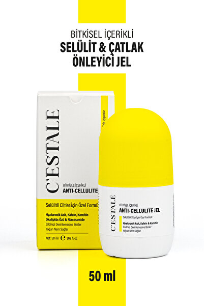C'ESTALE C’ESTALE Selülit Karşıtı Bitkisel Roll-On Masaj Jeli – Kafein & Karn...