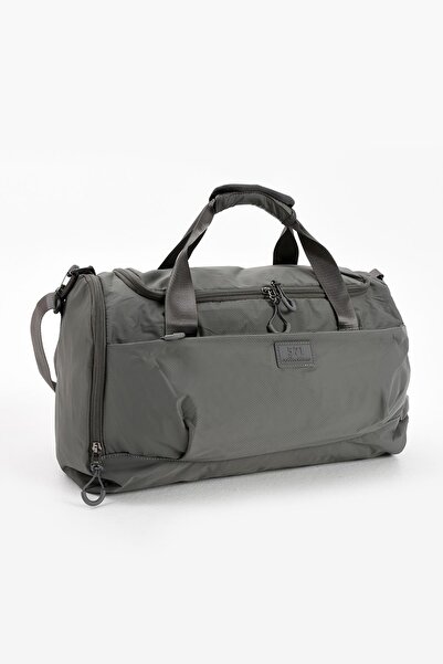 571 Collections Çanta Ultra Hafif Şik ve Su Geçirmez Büyük Boy Omuz, El Seyahat Çantası Gri Model: (571-13-9H)