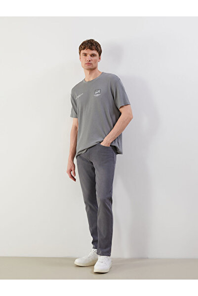 LC Waikiki Ανδρικό τζιν παντελόνι LCW JeansGri 779 Regular Fit