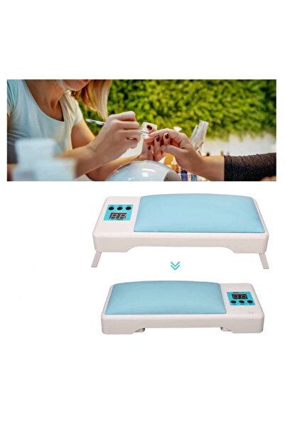 newnet Kalıcı Oje Jel Tırnak Kurutucu 3 Mod Zaman Ayarlı 24 Uv LED -El Yastığ...